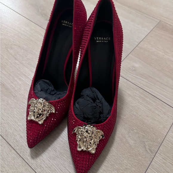 Versace heels swarovski 39 1/2 - Picture 3 of 5